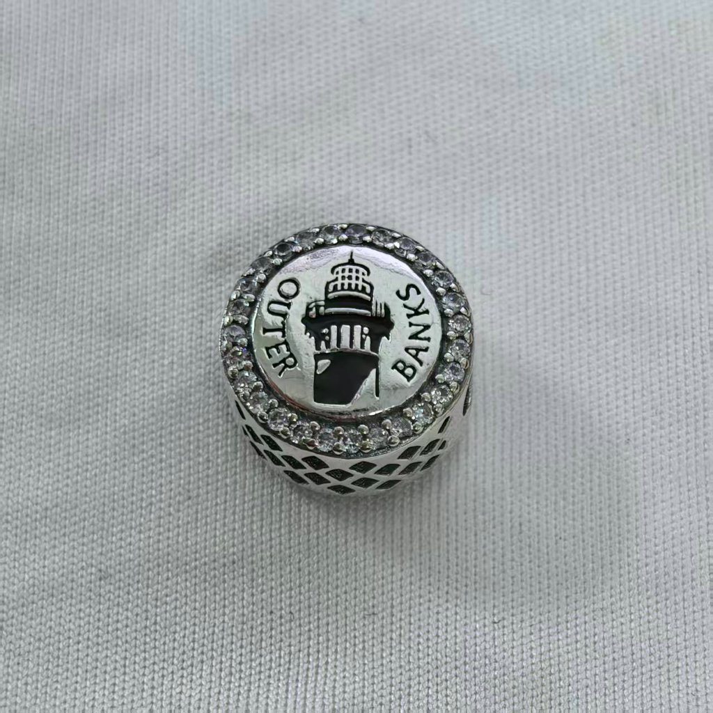 Pandora Outer Banks Exclusive Charm Pendant, S925 Silver Jewelry